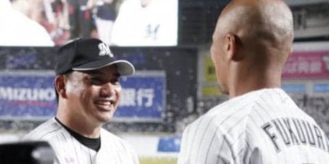 ロッテ井口監督「野球の神様がいた」引退試合の福浦の美技でゲームセット