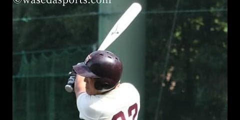 早稲田の秋はまだ終わらない！　激戦制し、２つ目の勝ち点獲得／慶大３回戦