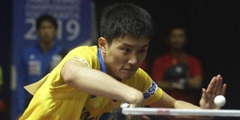 張本智和、韓国選手破りメダル確定＜アジア卓球選手権・男子単＞