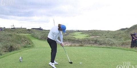 【動画】トミー・フリートウッドのスイングをスローでチェック（全英オープン2019）