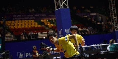 吉村真晴/戸上隼輔、世界1位ペアに挑む＜アジア卓球選手権・7日目見どころ＞