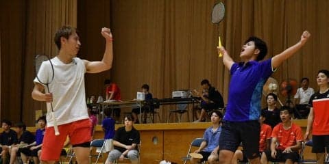 【バドミントン部男子】　秋季リーグ開幕戦白星！