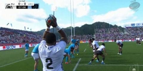 釜石での記念すべきW杯初戦でウルグアイが27－30で格上フィジーに歴史的勝利！