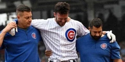 雨で濡れたベースで足滑らせ転倒→捻挫　代理人ボラスが激怒「MLBは重大なミス」