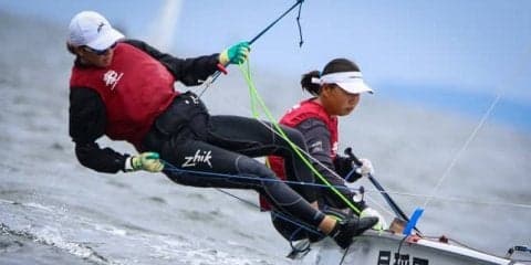 ４７０級で完勝　田中は三冠に王手