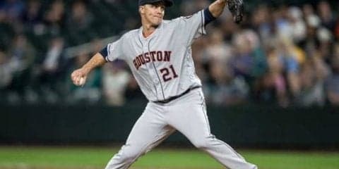 【MLB】アストロズのグリンキーが5回まで完全　菊池と投げ合い、マリナーズ打線を手玉