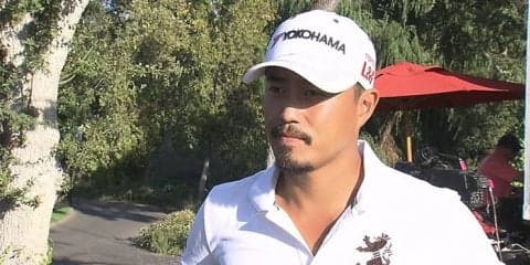 小平智「9番のイーグルはご褒美」上がり3ホールでは2つ伸ばし28位タイ発進