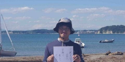 【ヨット部】運命の秋インカレついに開幕！　幹部が伝えたい後輩への思い！ いつでも楽しく！ポジティブに！チームを盛り上げる！ 会計・４７０級クルー　皆川匠