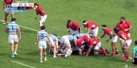 アルゼンチン、HOモントーヤの3トライを含む4トライ！28－12でトンガを振り切り勝ち点5