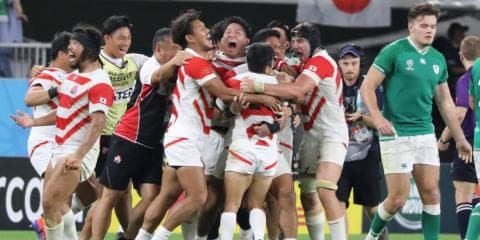 日本代表、再び世界を驚かす！　世界2位のアイルランドに19－12で歴史的勝利！
