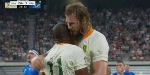 南アフリカ9トライ！57−3でナミビアを寄せ付けず勝ち点5獲得