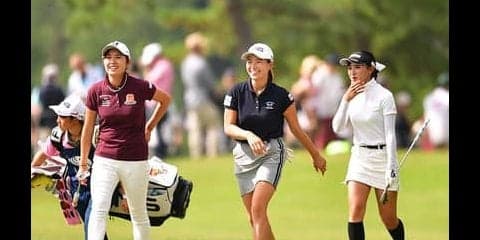 渋野日向子には何かを期待したくなる首位と７打差は「射程圏」か