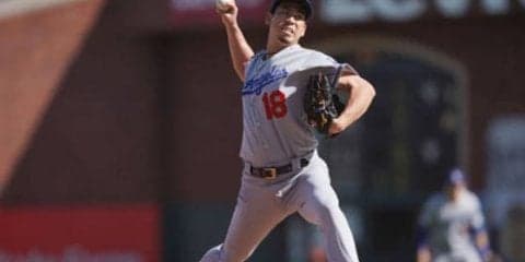 【MLB】前田健太、1回1安打2奪三振無失点の好投！　5試合連続無失点と好調キープ