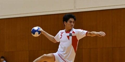 【ハンドボール部男子】　４年生の活躍もあり、天理大に快勝！