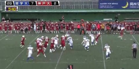 関西学院大学 vs 神戸大学(王子スタジアム)