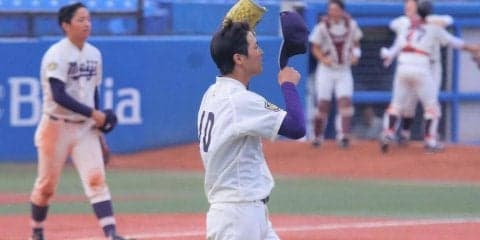 ９回に痛恨の３失点　早大に敗れ今年度初めて勝ち点落とす／東京六大学秋季リーグ戦
