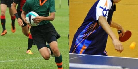 「ラグビー」と「卓球」6つの意外な共通点　ルイ・ヴィトンで商品化も