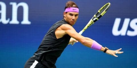 ナダルが全米OP準決勝に臨む。国枝、上地は車いすの部シングルス初戦へ