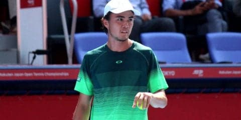 ダニエル太郎が金星。世界14位チョリッチを撃破し「東京で初めて勝てて嬉しい」