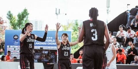 3x3女子日本代表、U23ワールドカップ初戦でトルクメニスタンにノックアウト勝利