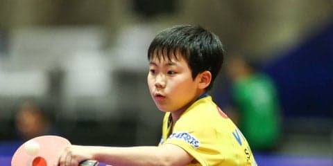 12歳のホープ・松島輝空、ワールドツアー初勝利＜卓球・スウェーデンオープン＞