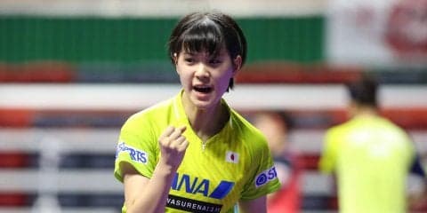 長﨑美柚、順当に予選1回戦突破＜卓球・スウェーデンオープン＞