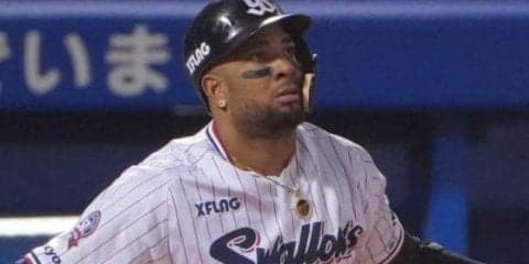 燕バレンティンの「どこでプレーしてほしい？」にファン残留熱望「ヤクルトで…」