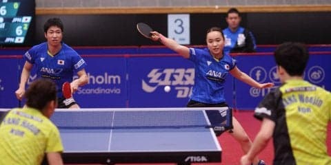 水谷/伊藤、張本/早田　韓国ペアを退けベスト8＜卓球・スウェーデンオープン＞