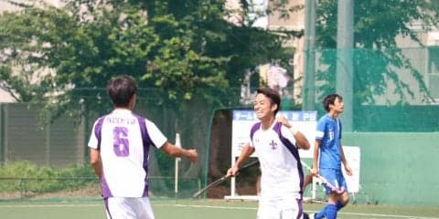 【ホッケー部男子】リベンジの秋到来！一挙３発で開幕戦勝利！