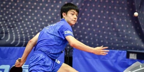 宇田幸矢、予選3回戦勝利　次戦は2014年ジャパンOP優勝の中国選手＜卓球・スウェーデンオープン＞