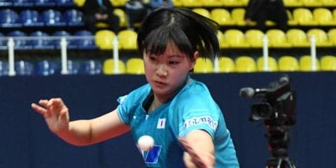 17歳・長﨑美柚、世界ランク3位中国選手に連勝＜卓球・スウェーデンオープン＞