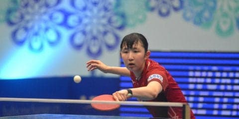 早田ひな、激戦制す　本戦は平野美宇と＜卓球・スウェーデンオープン＞