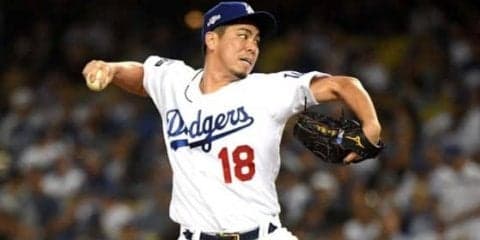 【MLB 地区S】前田健太、第1戦で今季PS初登板　7回途中から打者5人を完璧に抑える快投！