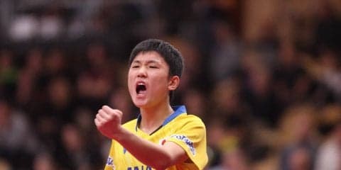 張本智和、中国のユース五輪金メダリストと激突＜卓球・スウェーデンオープン　4日目見どころ＞