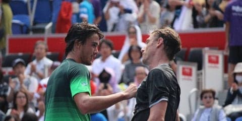 ダニエル太郎、敗れた相手のミルマンは仲の良い友人だった！楽天OP準々決勝