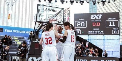 3x3女子日本代表、U23ワールドカップでウクライナに勝利するもフランスに敗れる