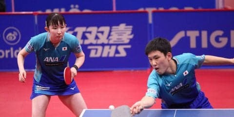 張本/早田、ベスト4ならず　世界王者ペアに屈す＜卓球・スウェーデンオープン＞