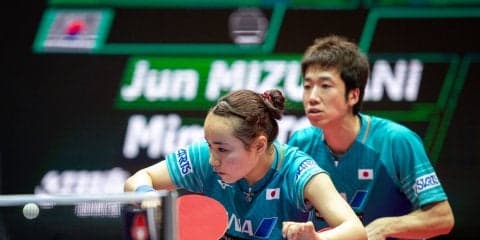 水谷/伊藤、15分で完勝　準決勝へ＜卓球・スウェーデンオープン　混合複＞