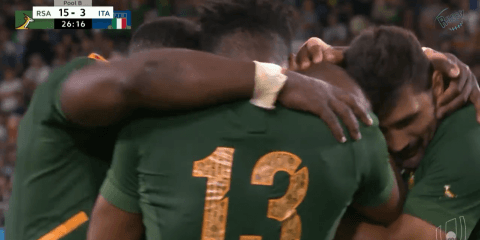 南アフリカ7トライ！守ってはイタリアをノートライに抑え49－3で快勝