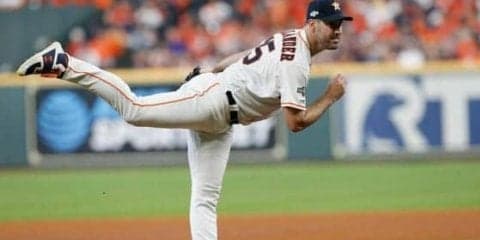 【MLB 地区S】バーランダー圧巻投球でア軍先勝！　7回1安打無失点で二塁踏ませず