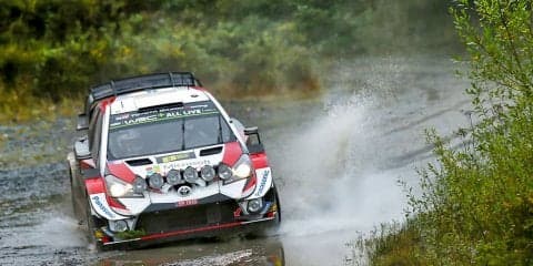 WRCラリーGB：デイ2、タナックが4本のベストタイムで首位。ミークは好調を維持し総合3位につける