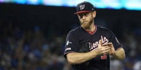 【MLB 地区S】ナ軍のストラスバーグが6回1失点の好投　中2日での登板に「アドレナリンで乗り切った」