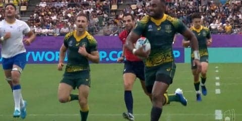 オーストラリア7トライの猛攻で45－10とウルグアイを圧倒！終了間際にウルグアイも意地の1トライ