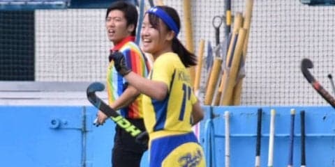 【陸上ホッケー部女子】　京大を圧倒し開幕２連勝！