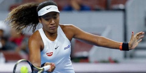 【速報】大坂なおみが第1セットを先取。前年優勝者ウォズニアッキとの準決勝