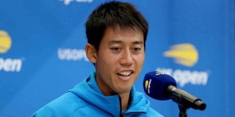 錦織が楽天OP会場でファンサービス「プレーできない悲しさはある」