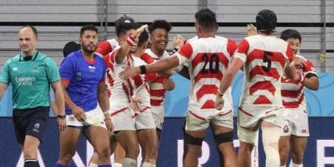 日本代表、サモアを38－19で撃破し３連勝！WTB松島の劇的トライ８強に大きく前進！