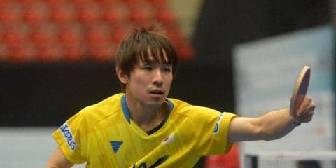 丹羽孝希、2回戦敗退　ゴジのテクニックに沈む＜卓球・スウェーデンオープン＞