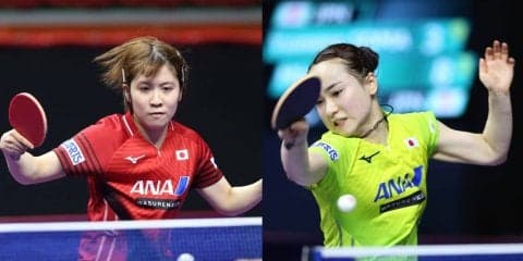 伊藤美誠、“みうみま”対決制す　8強入り＜卓球・スウェーデンオープン＞