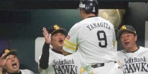 鷹・柳田が同点弾！　先制許すも、90打席ぶり一発ですぐさま追いつく